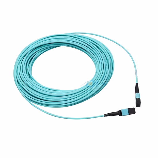 Factory Sales 8f 12f 24f LC/Sc/St/FC MPO/MTP Connector Trunk Cable Fiber Optic Patch Cord / Patchcord