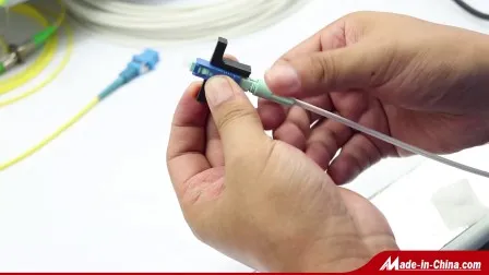 Connecteur rapide de fibre optique de Chine pour la solution FTTH